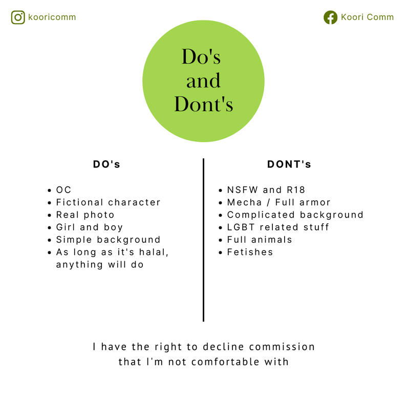 do's and dont's